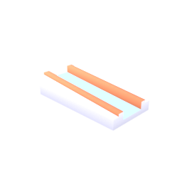 Snow Tile River Slope Large